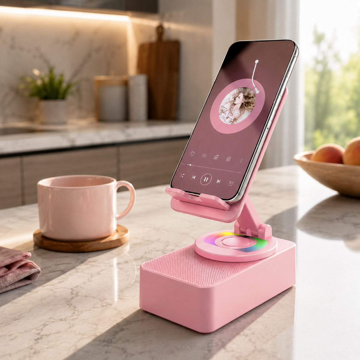 Bluetooth Speaker Phone Stand