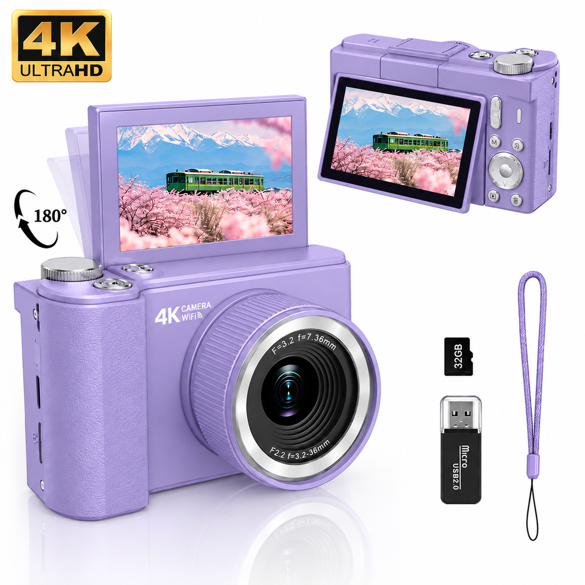 Gravixi™ 4K Digital Camera Pro