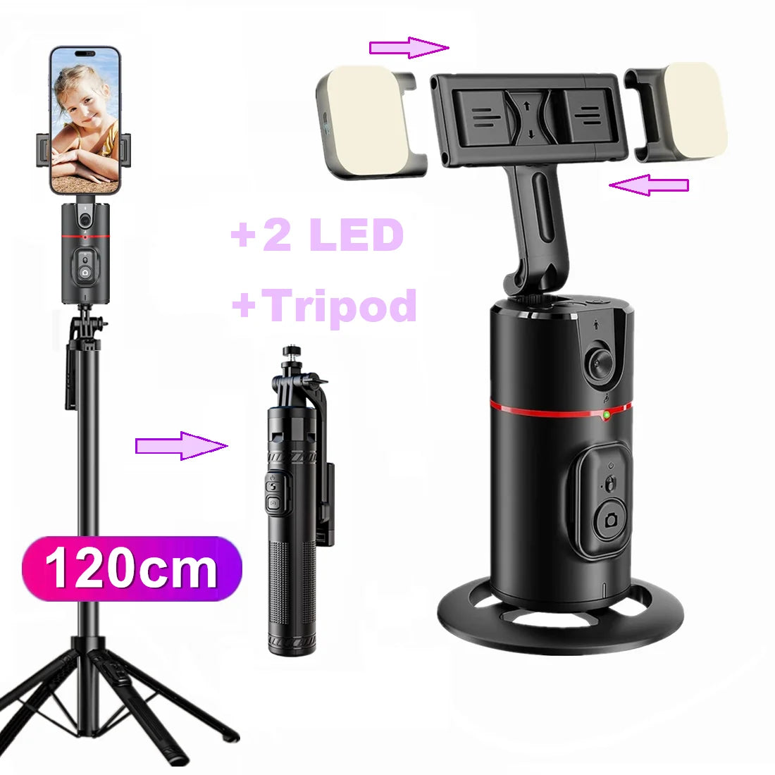 Gravixi™Face Tracking Phone Holder