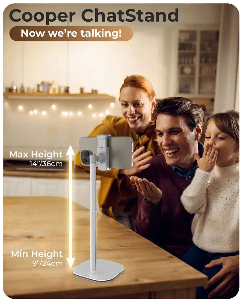 Gravixi ElevaStand™– Adjustable Phone & Tablet Stand