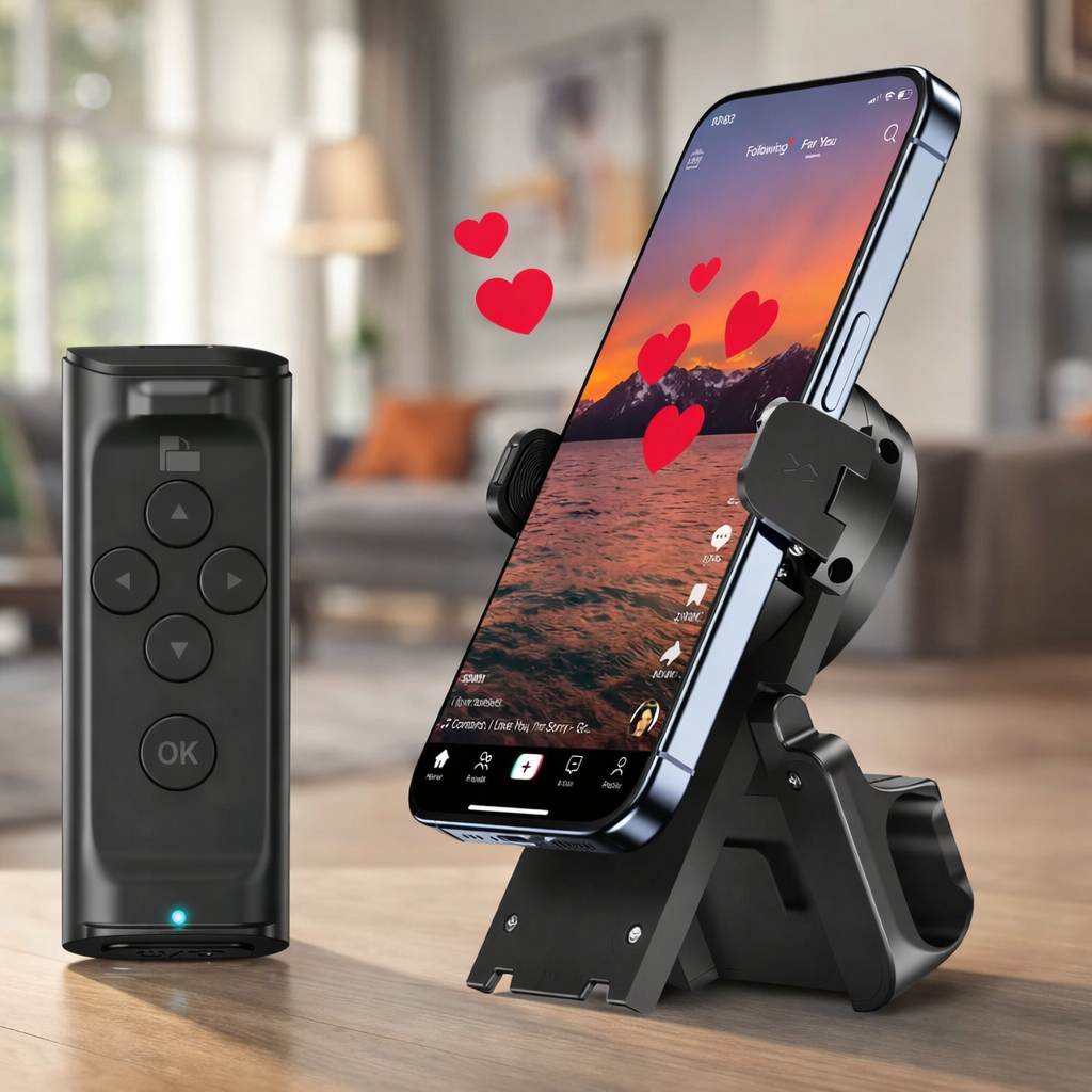 How the Wireless TikTok Remote & Smart Phone Stand Makes Content Creation Easier