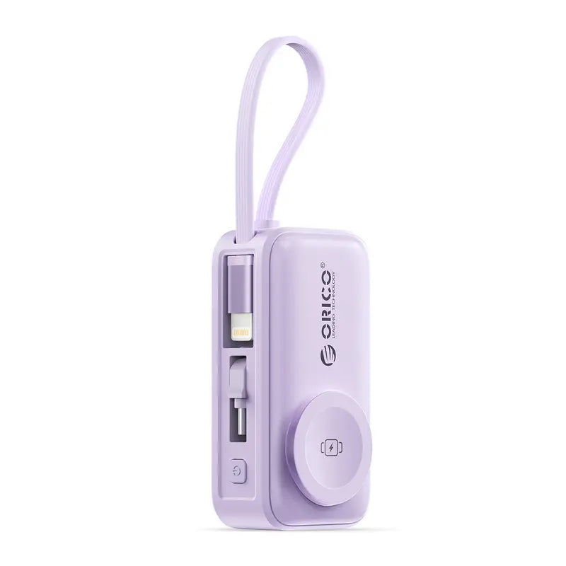 3-in-1 Folding Chargeable Portable Power Bank