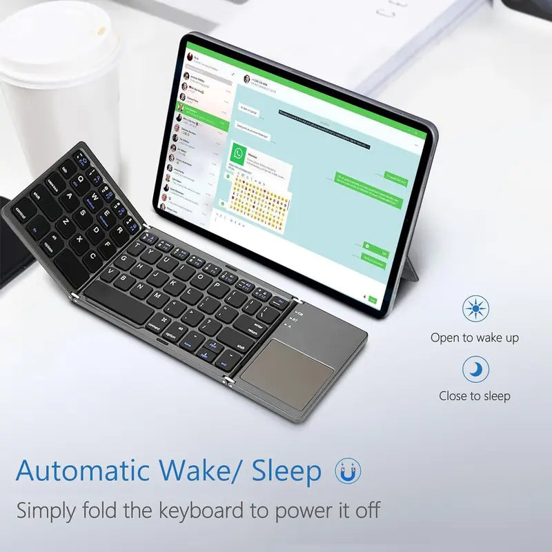 Gravixi™ Mini Foldable Bluetooth Keyboard