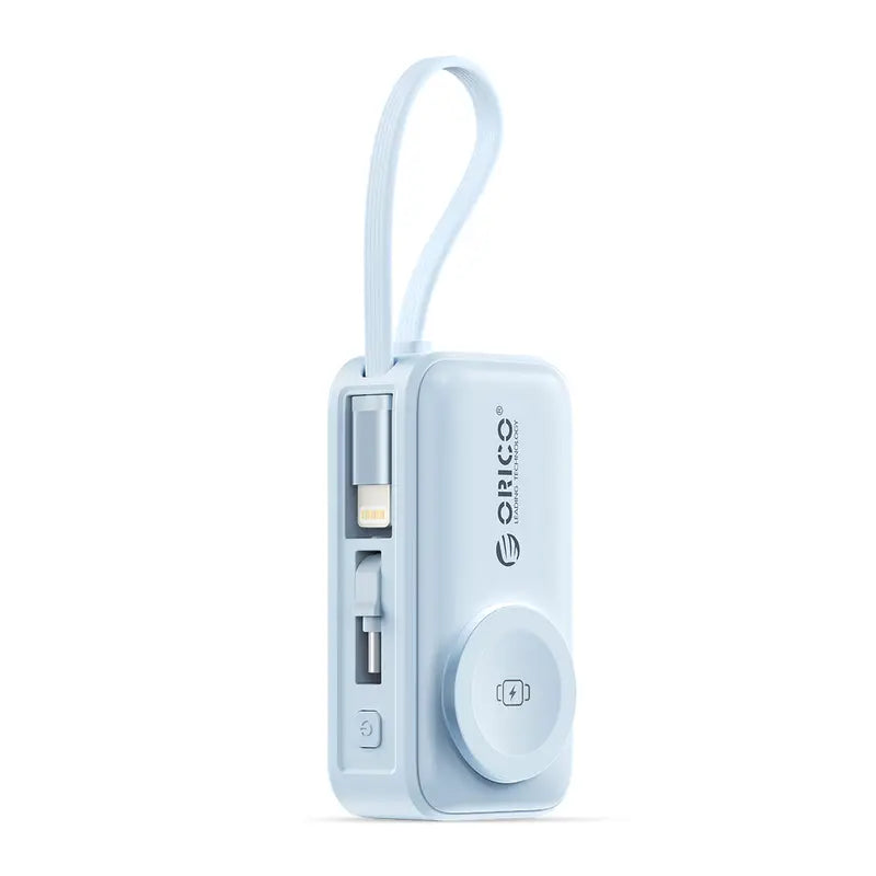 3-in-1 Folding Chargeable Portable Power Bank