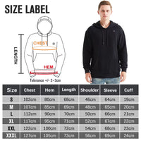 Winter Men'S and Women'S USB Heated Hoodies Cotton Zipper Pocket Wool Thick Lovers Fall/Winter Heating Casual Hoodies