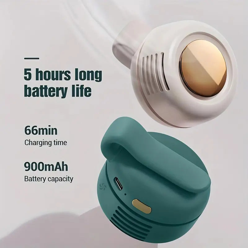 Gravixi AirClip™ – Mini Silent Clip-On Fan