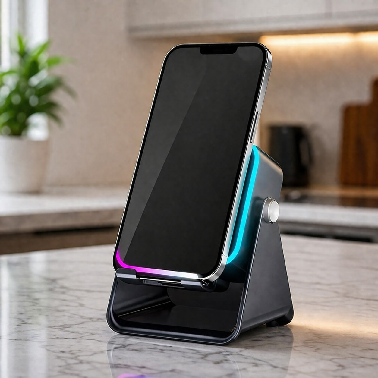 Gravixi SonicBase™– Wireless Induction Speaker Stand
