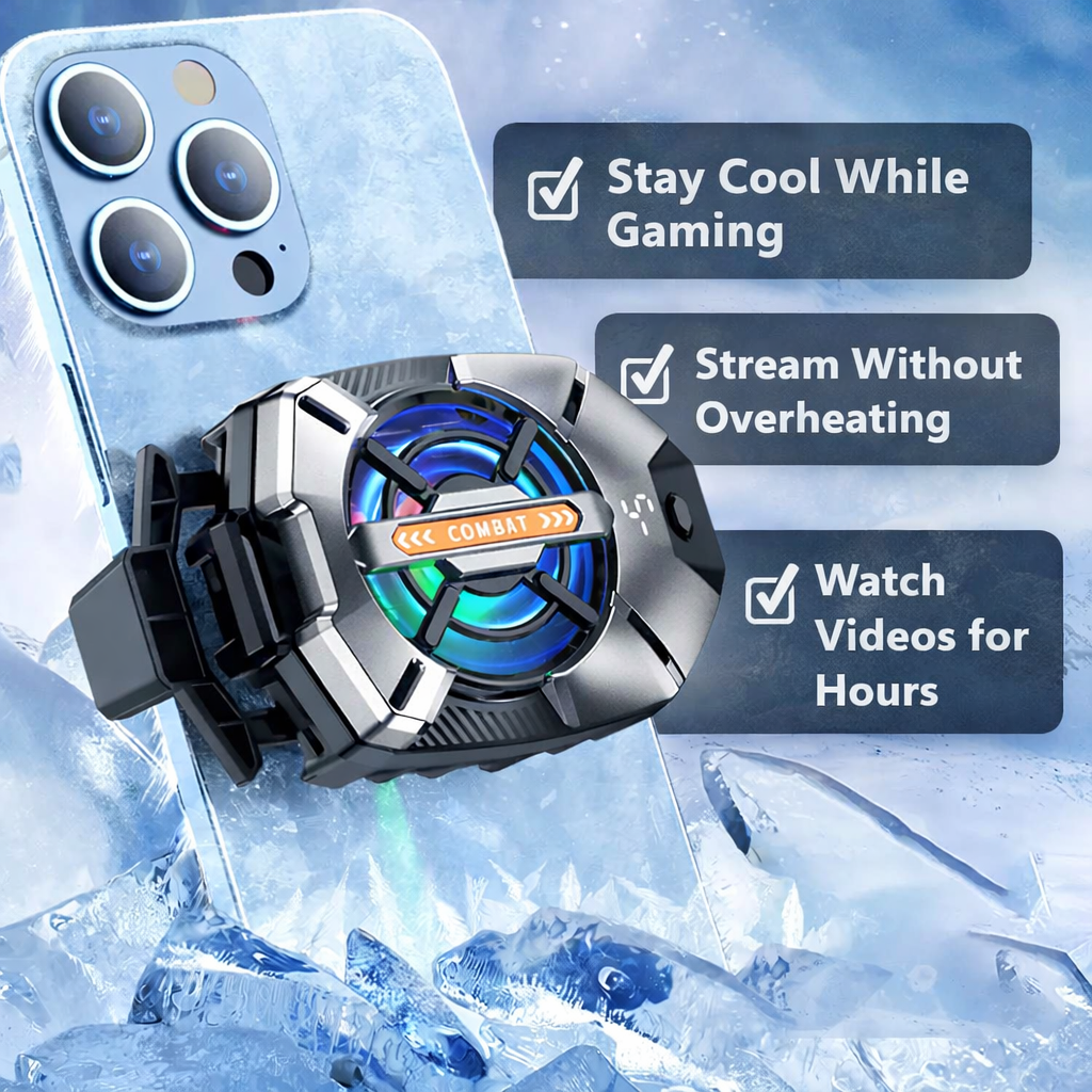 Gravixi ChillCore™ – Phone Cooling Fan