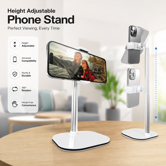 Gravixi ElevaStand™– Adjustable Phone & Tablet Stand