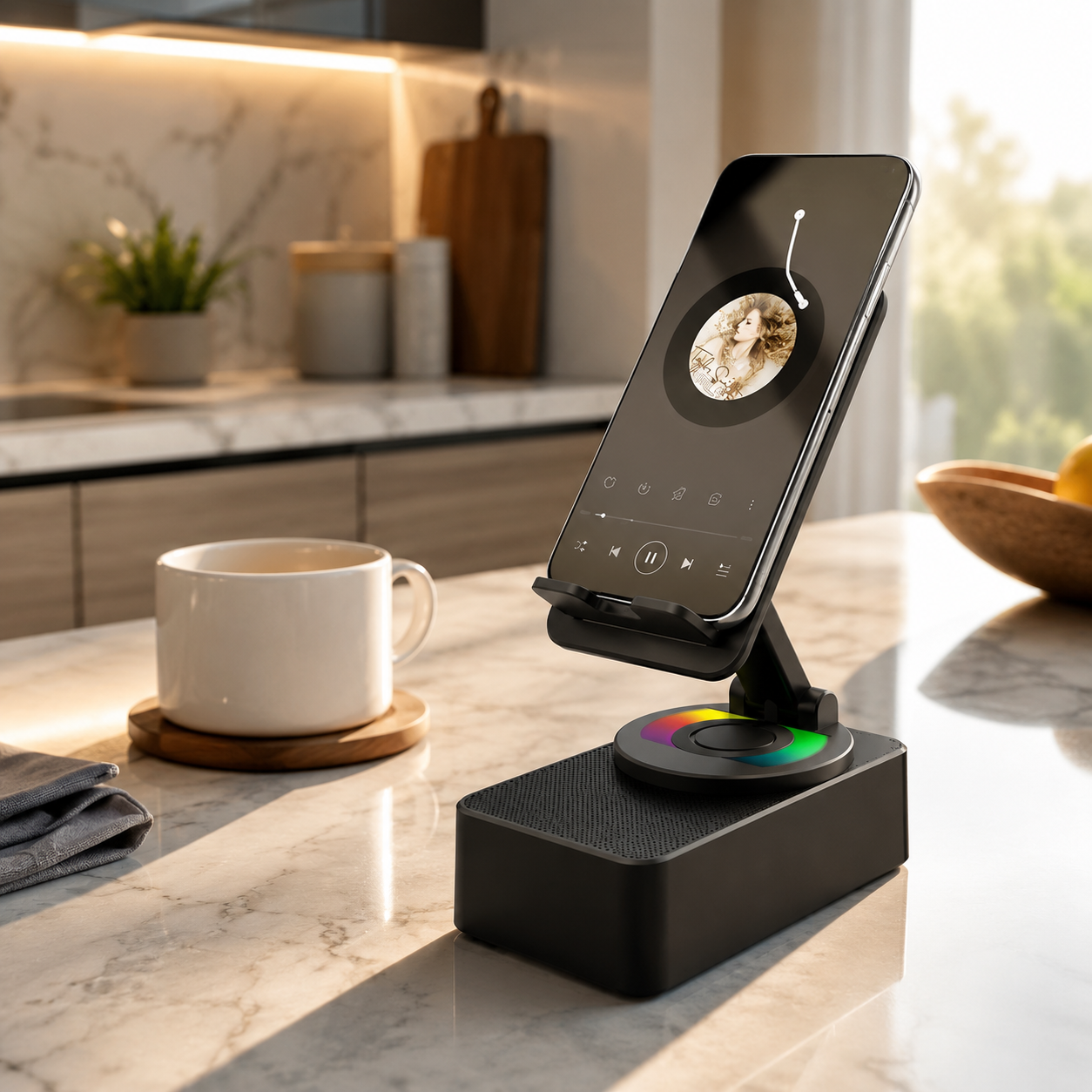 Gravixi™ Bluetooth Speaker Phone Stand