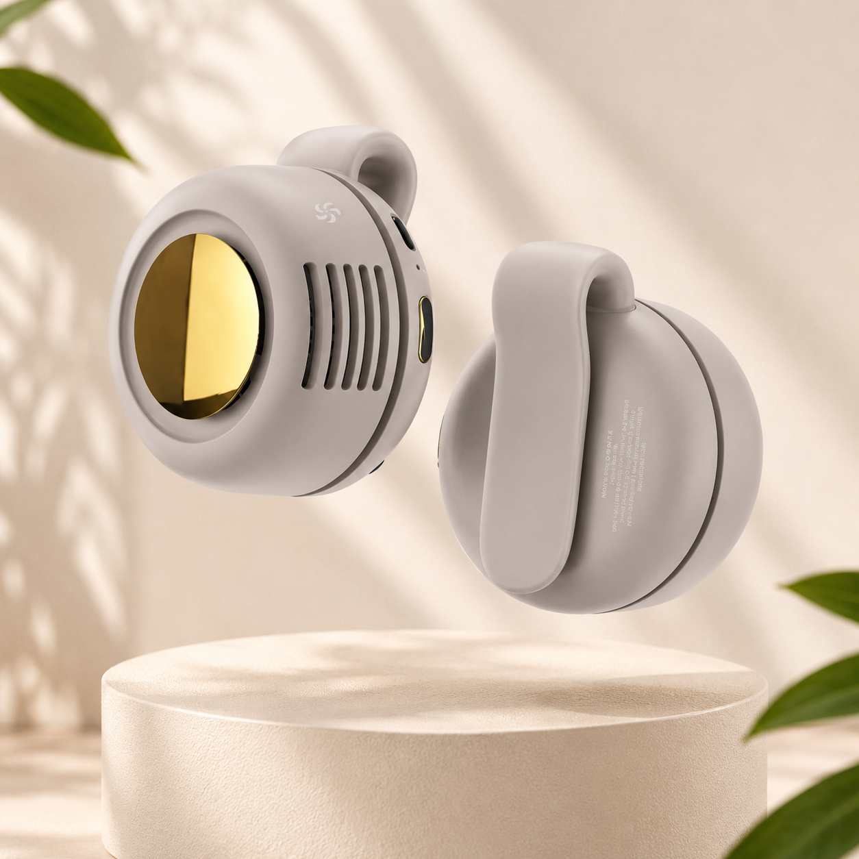 Gravixi AirClip™ – Mini Silent Clip-On Fan
