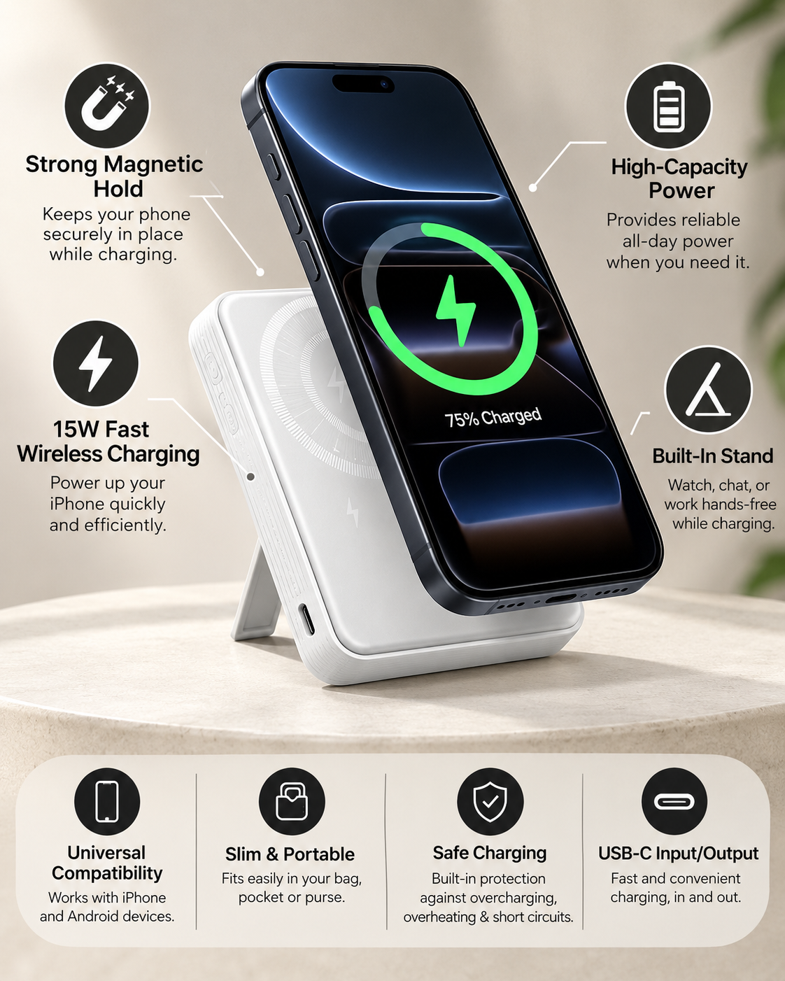 Anker MagGo Power Bank