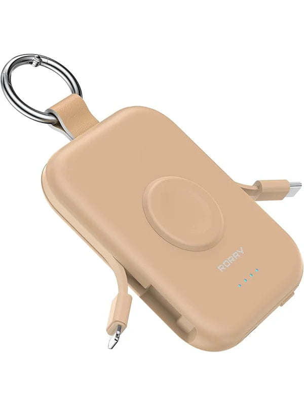 RORRY Portable Charger Power Bank Keychain