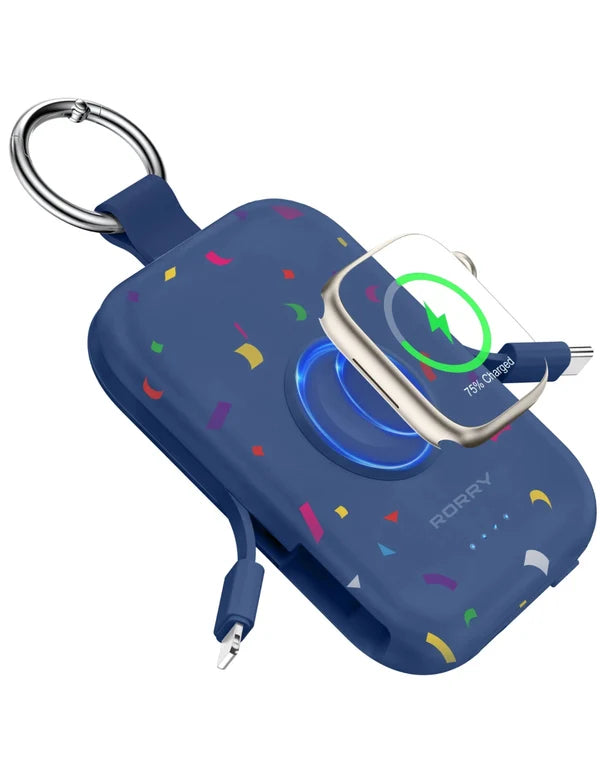 RORRY Portable Charger Power Bank Keychain