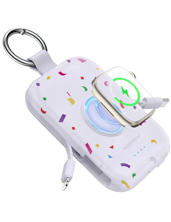 RORRY Portable Charger Power Bank Keychain