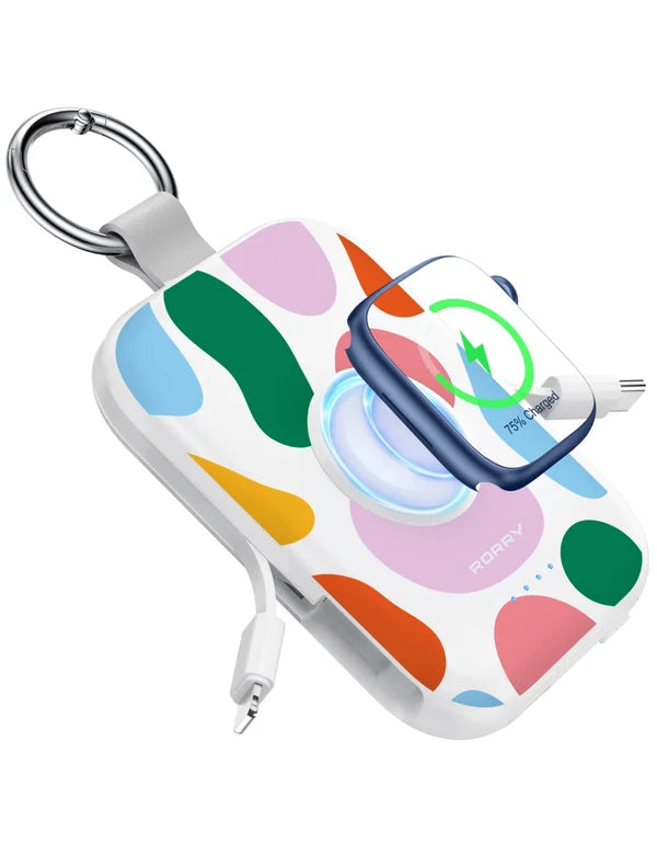 RORRY Portable Charger Power Bank Keychain