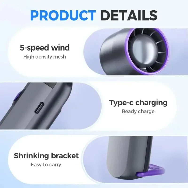 Gravixi AirBreeze™ – Personal USB Powered Fan