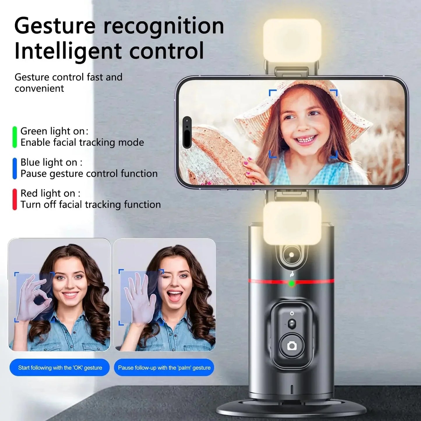 Gravixi™Face Tracking Phone Holder
