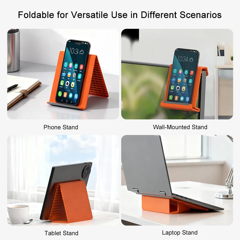 Foldable Silicone Phone Holder & Stand