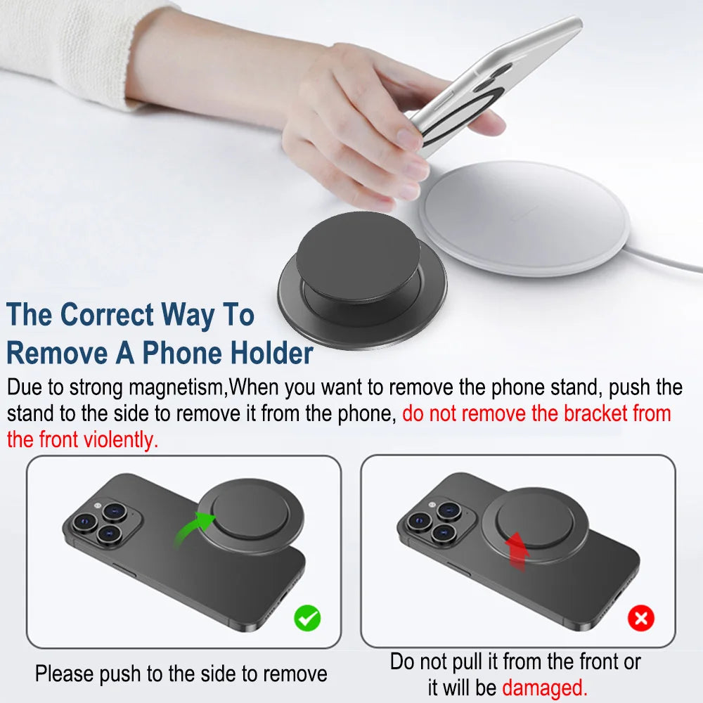 Gravixi GripX™–Magnetic Phone Grip