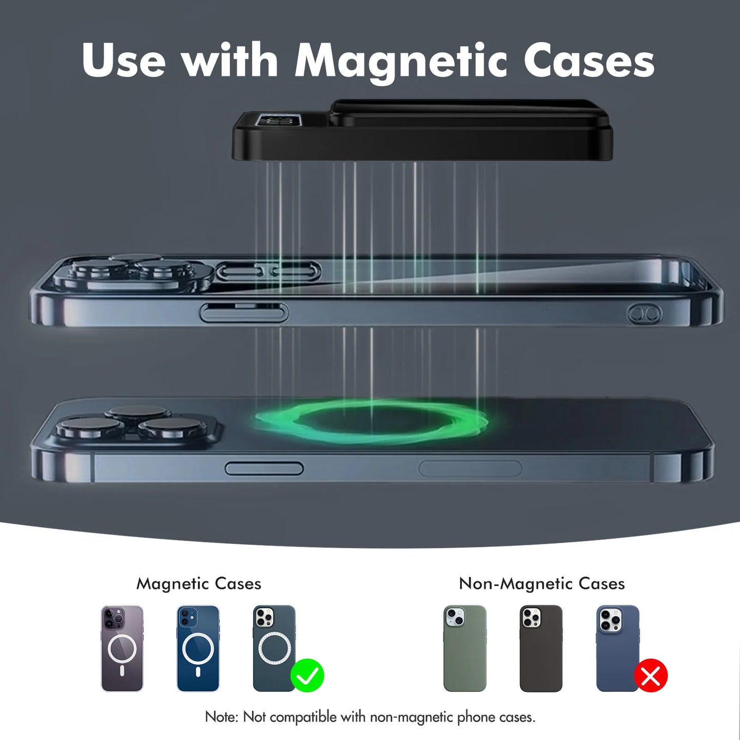 Magnetic Wireless Power Bank 10,000mAh
