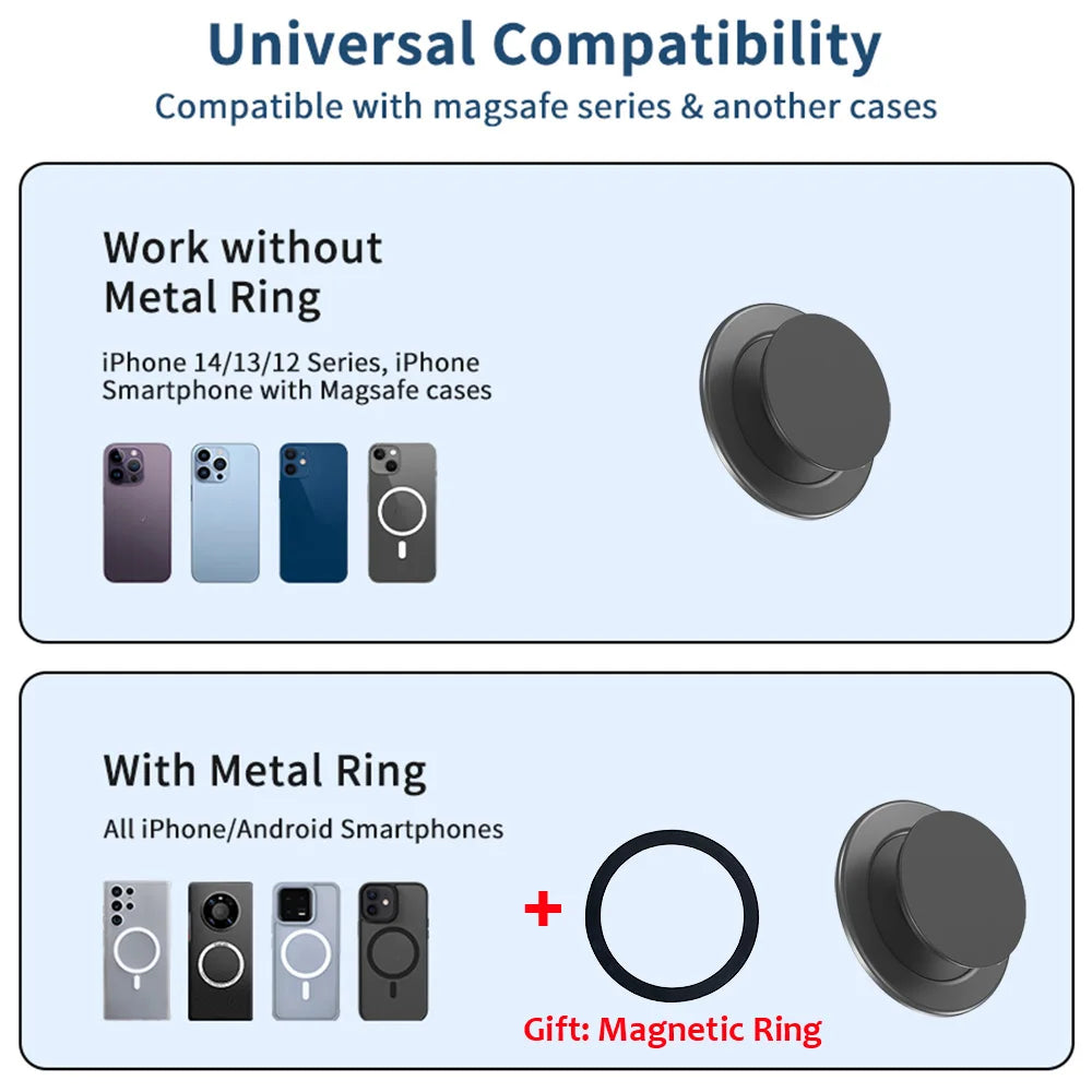 Gravixi GripX™–Magnetic Phone Grip