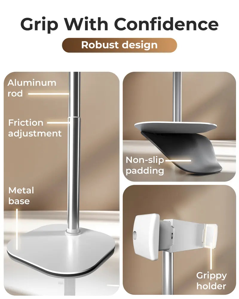Gravixi ElevaStand™– Adjustable Phone & Tablet Stand