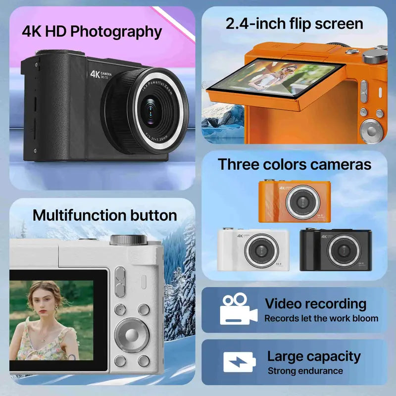 Gravixi™ 4K Digital Camera Pro