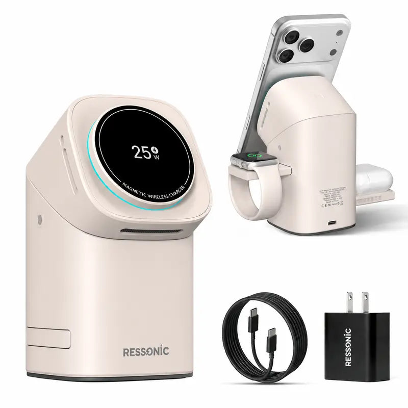 Gravixi™ RESSONICPRO – 3-in-1 Charging Station