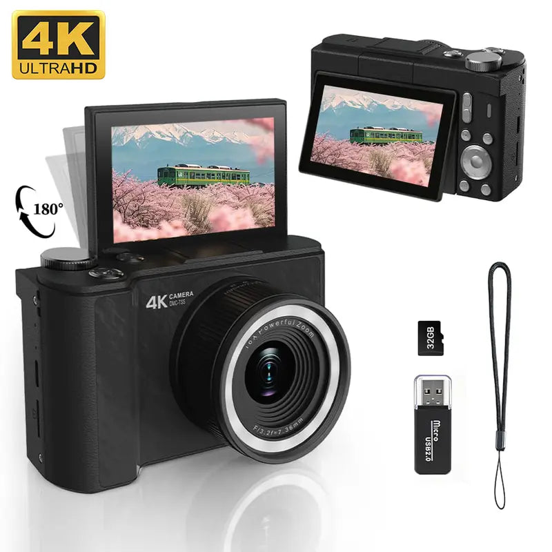 Gravixi™ 4K Digital Camera Pro