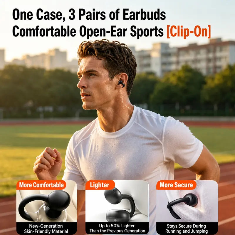 3-in-1 / 6 Wireless earbuds